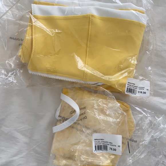 BANDIER x SOLID & STRIPED Soleil Workout Set NWT - Picture 7 of 7